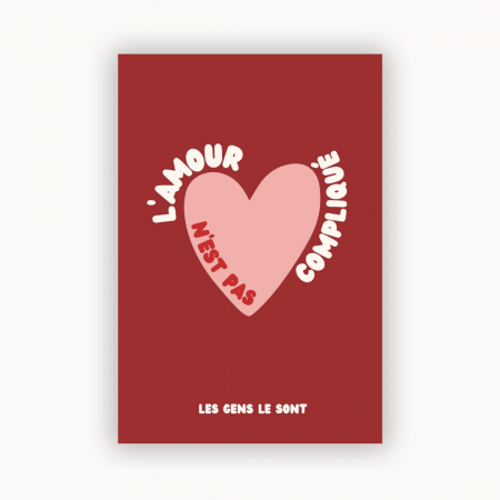 "Amour" Bordeaux - Citation Le Titre