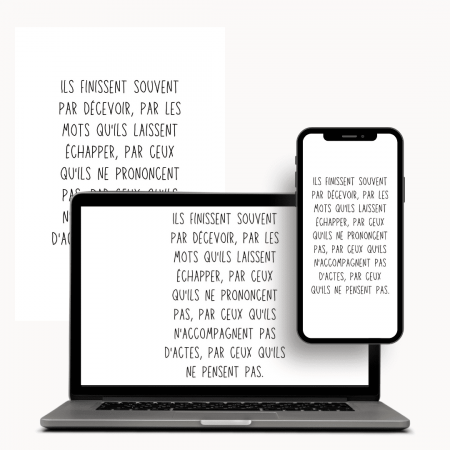 Offre digitale Déception