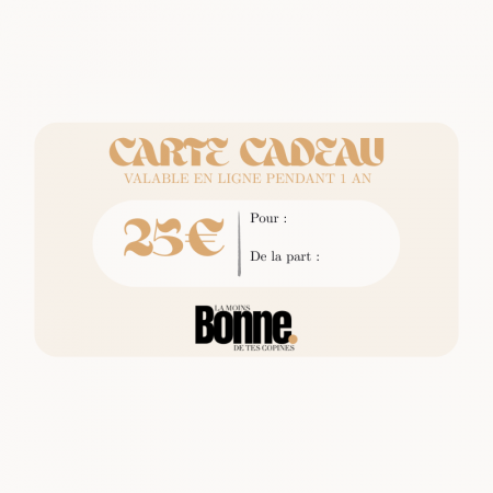 Carte Cadeau 25