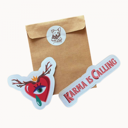 Duo Stickers Saga Coralie